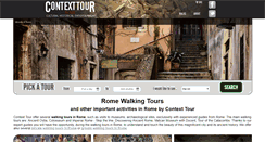 Desktop Screenshot of contexttour.com